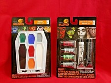 Happy Halloween Set Of Grease  Cream / Glitter Makeup Kit