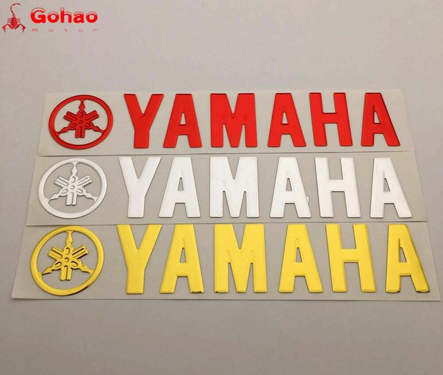 25cm Fuel Tank Fairing Emblem Badge Decal Sticker for YAMAHA Racing