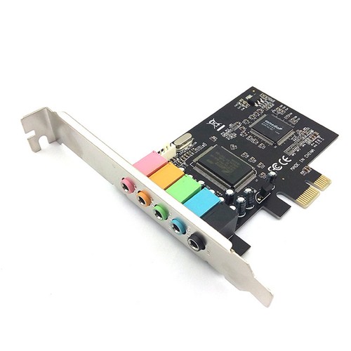 High Quality PCI Express PCI-E 5.1 Ch 6 Channel Audio Digital Sound Card New - Picture 10 of 13