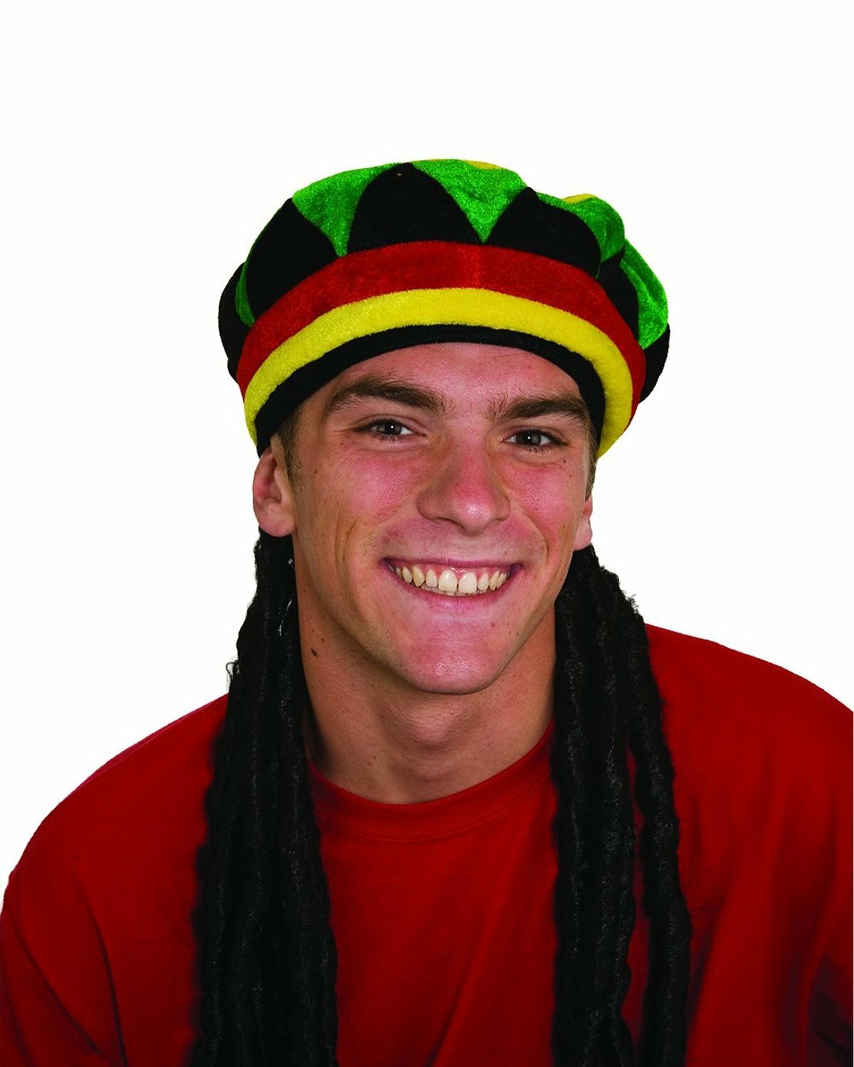 Dreadlocks Wig Rasta Cap Bob Marley 
