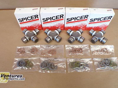U Joint Replacement Kit Jeep YJ Front and Rear 4X4 Driveshaft Spicer Life 1310X - Image 1 of 4