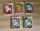 Nintendo Wii Just Dance Bundle - 5 Games /w Manuals - Tested & Working