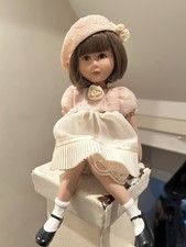 Vintage Porcelain Doll Sitting Postion