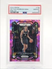 VICTOR WEMBANYAMA 2023-24 PANINI PRIZM ROOKIE PINK ICE SPURS RC PSA 10 Q3325