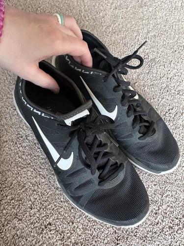 Chaussures de course baskets noires Nike Flex Supreme TR 3 683138 001 pour femme pointure 9
