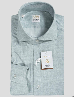Barba Napoli Green Pa Ea Shirt B28 Man