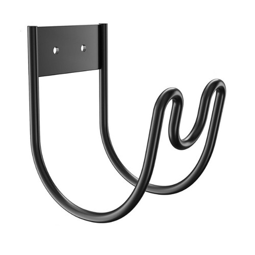 Lot De 2 Supports Muraux Tuyau Arrosage En Acier - Porte Tuyau Robuste Pour Jardin Et Garage