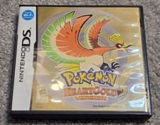 Pokemon HeartGold Version Nintendo DS Case/Box ONLY Not For Resale NO GAME