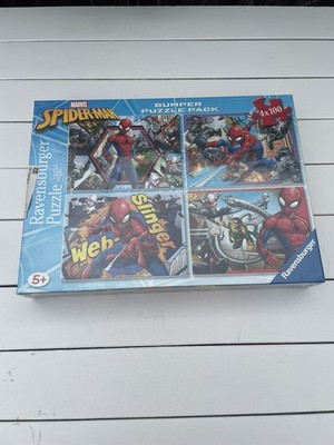 Ravensburger Marvel Spider-Man 4x100 Stück Puzzle Bumper Set (5+) - Neu