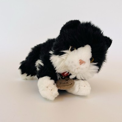 Keel Toys Jinx schwarz weiß Katze Kätzchen Stofftier Kuscheltier Plüschtier Stofftier 9 Zoll