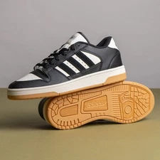 Adidas Break Start Men’s Athletic Shoe Sneakers Footwear Black Trainers #963