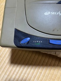 SEGA SATURN Console with Box and Game Japan