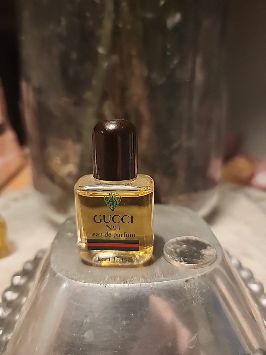 Gucci No 1 Eau De Parfum .25 Fl oz Vintage Perfume Mini | eBay