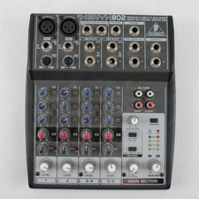 Behringer XENYX 802 8-Input 2-Bus Analog Mixe...