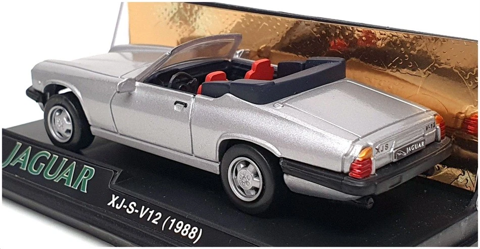 Newray 1/43 Scale Diecast 48849 - 1988 Jaguar XJS V12 - Silver - Image 2 of 4