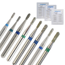 Dental Diamond Burs 330 Pear 830/010C 830/008M FG Coarse Medium Grit High Speed