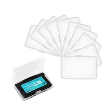 10x GBA Cases Clear Plastic Cartridge Nintendo Game Boy Advance Games Dust Cover