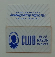 Vintage Razor Blade  CLUB - One  Wrapped Blade