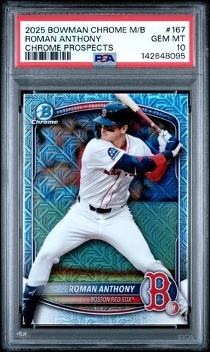 2025 Bowman Mega Mojo  - Roman Anthony #167 PSA 10