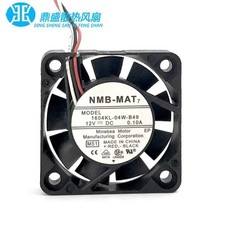 NMB-MAT 1604KL-04W-B49 12VDC 0.10A 4010 3-Wire Axial Cooling Fan