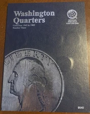 Whitman Quarter Album #9040, FULL Album, 1965-1987 P+D Mints 