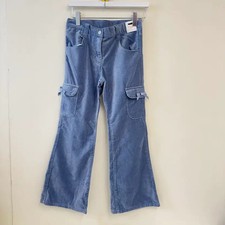 Velour Bootcut Pants 7Y New
