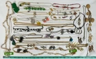 Vintage to Now Costume Jewelry Lot 50 Pcs Necklaces Earrings Wear Resell