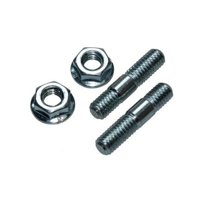 Krümmer Stehbolzen Set chrom für Honda SJ 50 Bali AF32 Bali 50 Bj. 1995-2002 NEU
