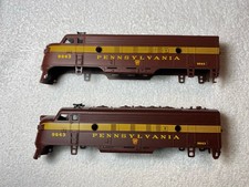 HO TWO Athearn Blue Box Pennsylvania RR EMD F7 A Body Shells Only. PRR READ 