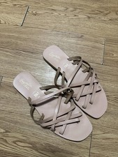 Seychelles Nice Try Sandals, Vacchetta Leather Size 10