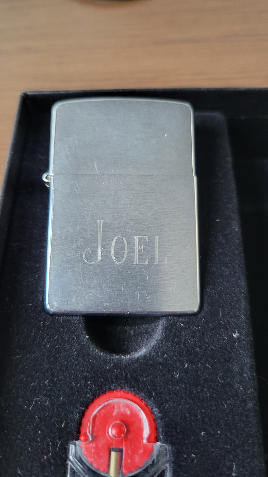 With Box Engraved Name Joel