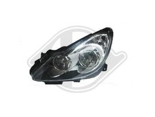 Scheinwerfer rechts Schwarz für Opel Corsa D 2006-2010