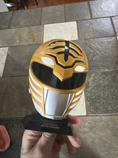 Power Rangers Legacy Mighty Morphin White Ranger Helmet Bandai 2017