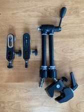 Manfrotto Magic Arm 143A Comes with Super Clamp & 2 Camera Platforms (#2930)