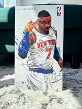 Modellino Carmelo Anthony Enterbay 1/9 New York Knicks NBA nuovo con scatola