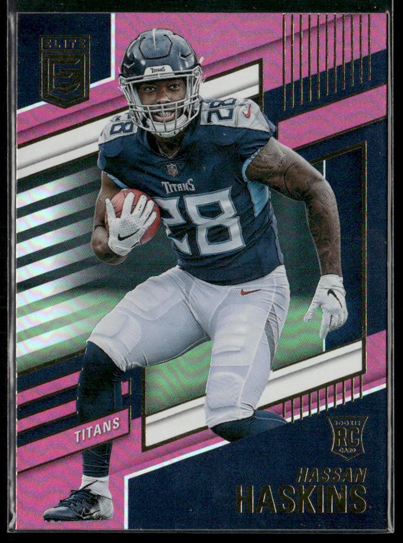 Hassan Haskins 2022 Elite Pink RC #117