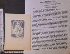 WUNDERKAMMER GR EXLIBRIS 362 - "MISTINGUETT DRAWING PENCIL " - * VIT FLEISSIG *