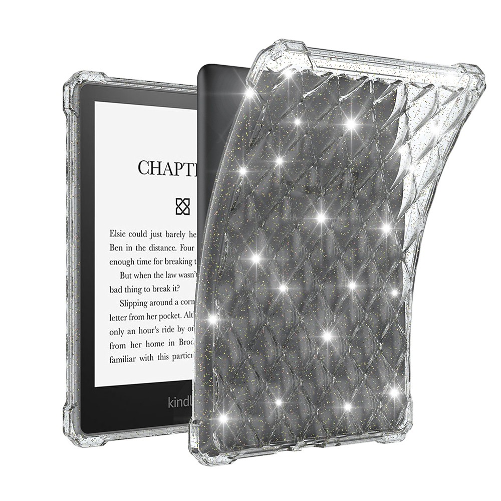 étui Kindle Anti-rayures Coque TPU Transparente Pour Kindle Paperwhite 2024 - Protection Fine Anti-Rayures Coque Kindle Paperwhite 2024