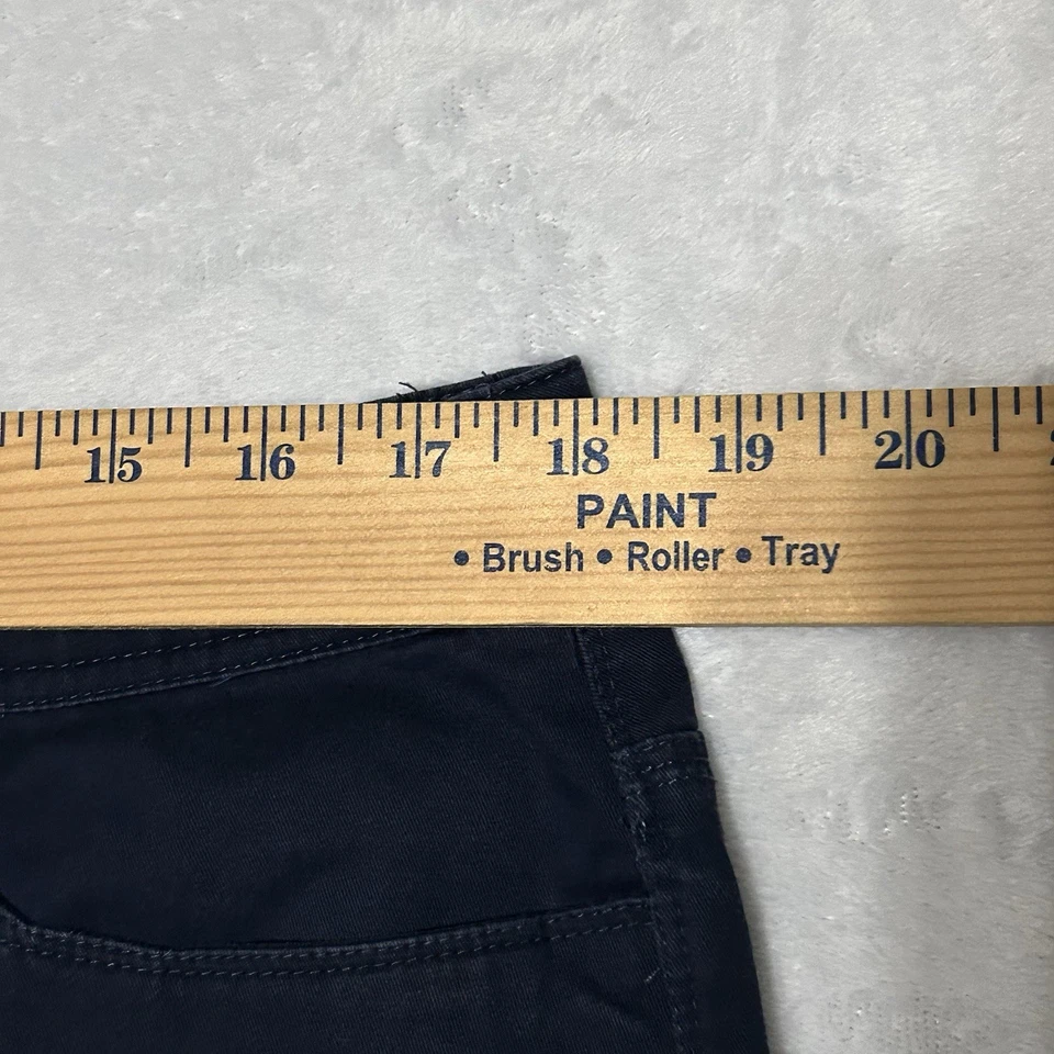 Conjunto de 2 pantalones cortos chinos Christopher & Banks para mujer 14 azul marino negro golf preppy 36x8 Foto 4 de 4