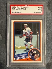 1984 O-Pee-Chee Pat Lafontaine ROOKIE PSA 9
