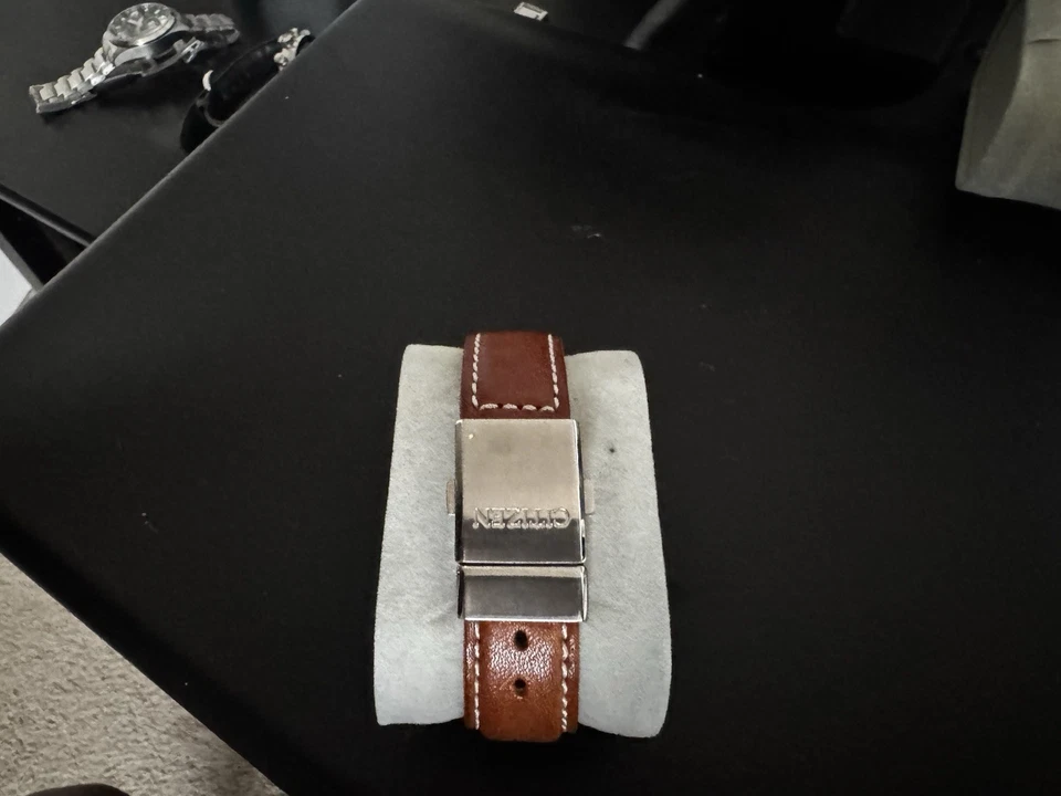 Reloj Citizen Air Skyhawk Promaster esfera azul zafiro cuero CB0241-00L Foto 2 de 2