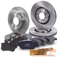 Bremsscheiben + BelÄGe Vorne +Hinten FÜR Citroen Berlingo C4 Peugeot 307 Partner
