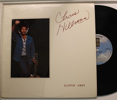 Chris Hillman Lp Slippin' Away On Asylum - Vg++ / Vg++ (In Shrink)