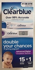 Clear Blue Advanced Digital Ovulation Test Kit - 15 Count  1 Pregnancy Test
