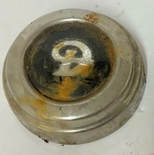 Vintage Dodge Ram Steering Wheel Center Cap Horn Button Chrome Bezel Mopar Oem