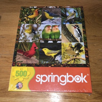 Singvogel Symphonie 500 Teile Puzzle Springbock 2009 Richard Ditch Bild