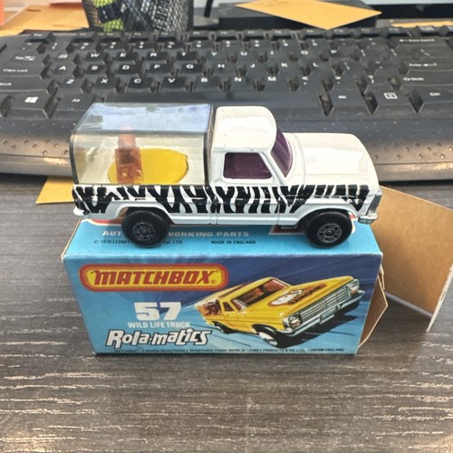 Matchbox 1973 Roll-Magic’s # 57 Wild Life Truck weiß - Bild 5 von 16