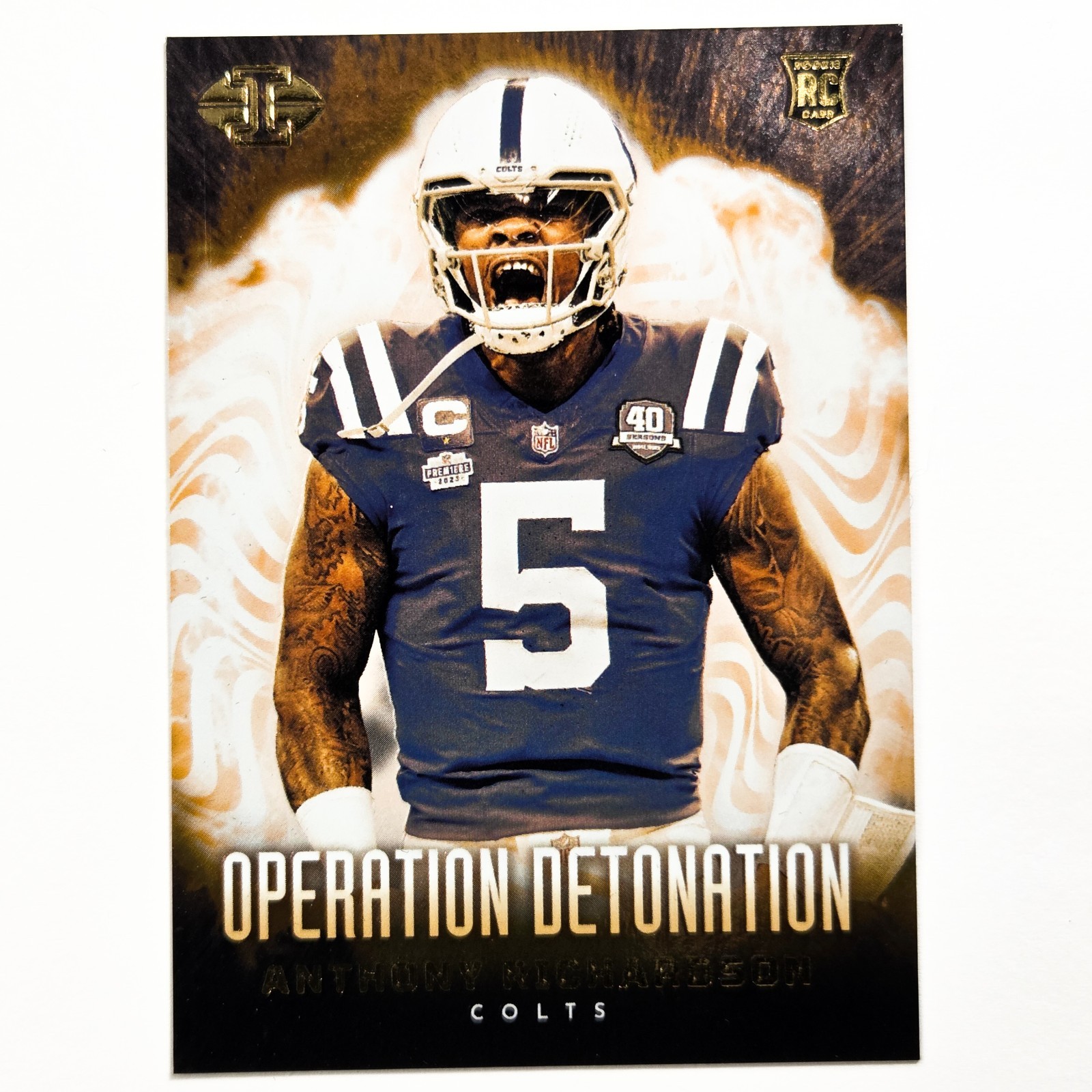 2023 Panini Illusions - Operation Detonation Anthony Richardson #16 (RC)