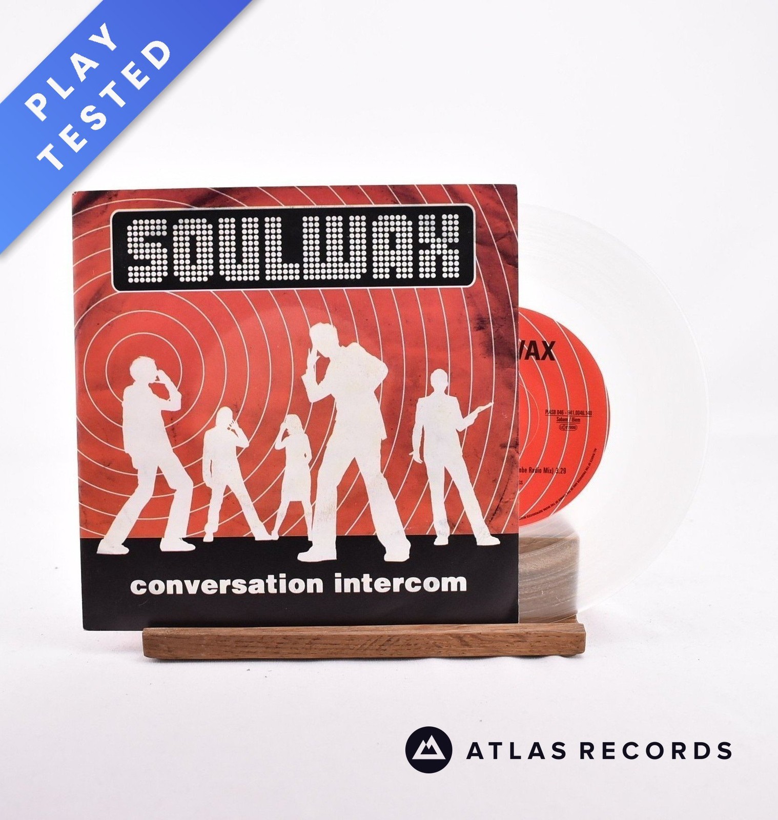 Soulwax - Conversation Intercom - Clear 7"" Vinyl Record - NM/NM