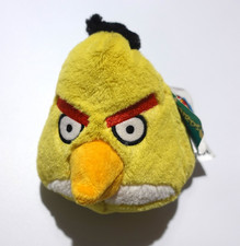 Angry Birds Plush Yellow Bird CHUCK Stuffed Bird 6" Not For Retail Rare